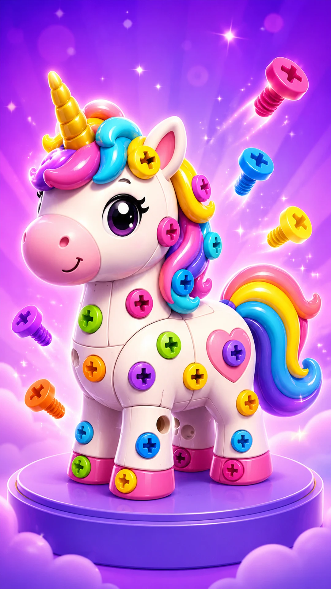 Bolt Valley 3D: Nut & Bolt screenshot
